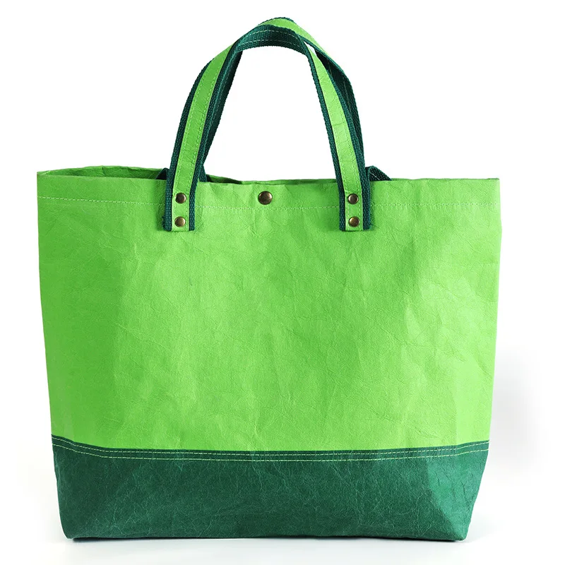 

Totes Women Dupont Paper Large Capacity Brief Patchwork Shoulder Bag