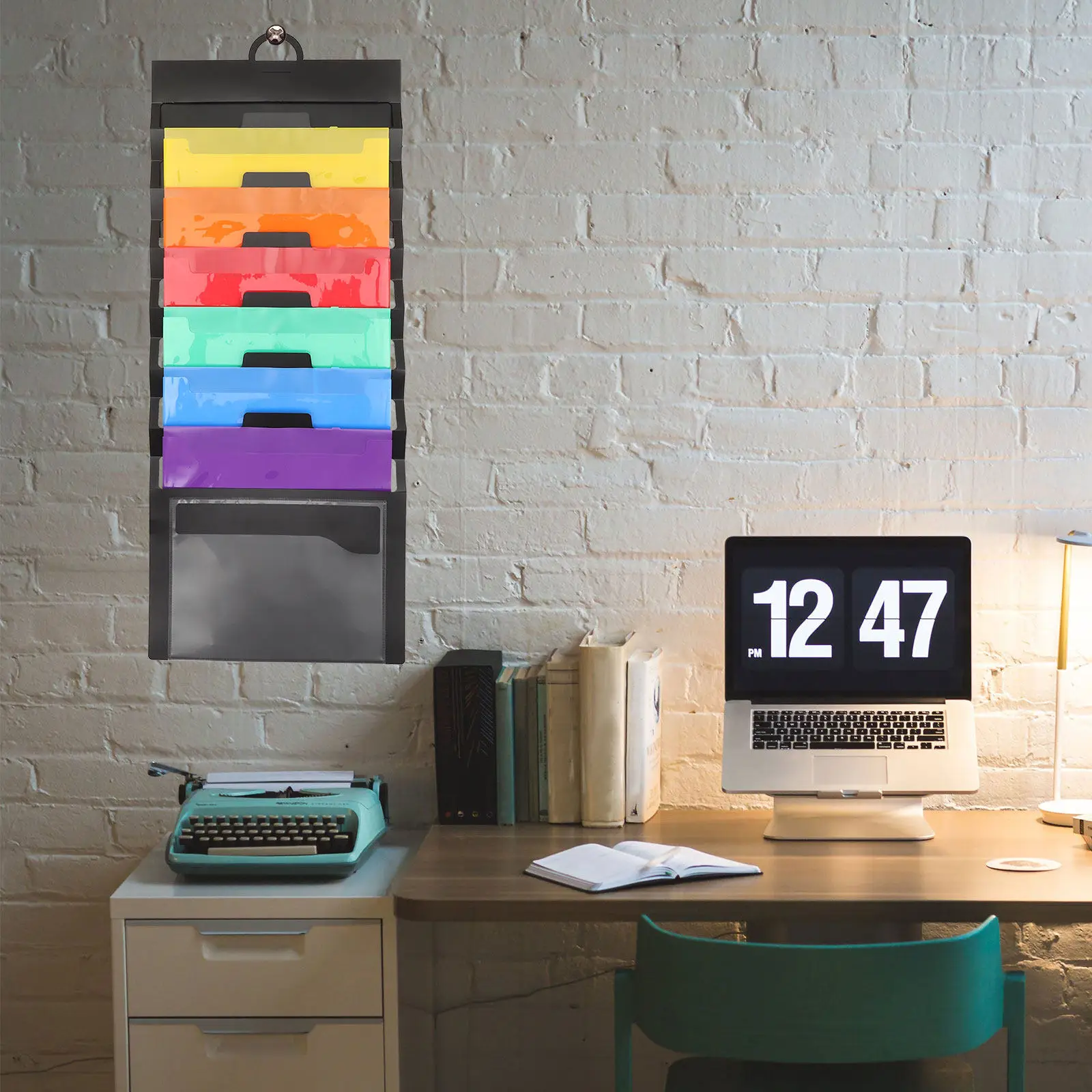 Portable Hanging File Holder Organizer For Office Document Storage Premium PP Expanding Folder Multi-layer