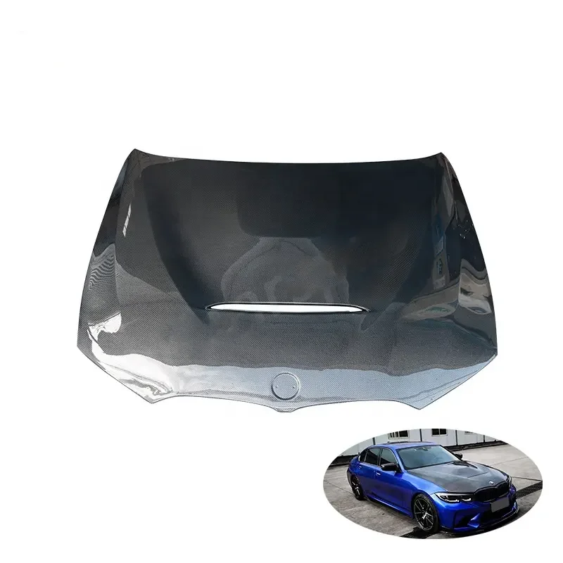 

Car Carbon Fiber Engine Hood Bonnet For 3 Series G20