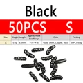 50PCS size S Black