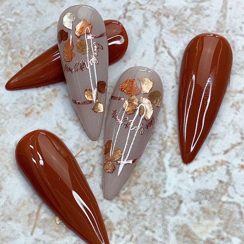 

Shiny Mica Slice Sequins Nail Decorations 5 Boxes Manicure Art Supplies Salon DIY Decor Excellent Effects Beautiful Mood