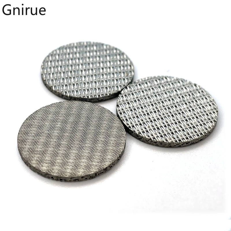 5pcs 316 stainless steel powder sintered filter/gas detector instrument precision filter