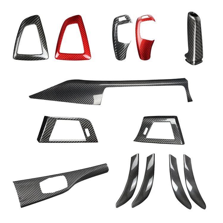 

Real Carbon Fiber Interior Accessories Whole Set Gear Shift Central Control Panel for F30 Wholesale Prices