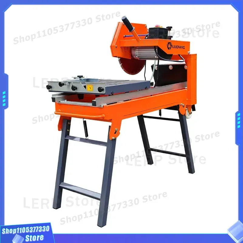 350mm Portable Electric Masonry Cutter Mobile Concrete Saw for Stone Cutting Heavy Duty Construction Tool from China Factory