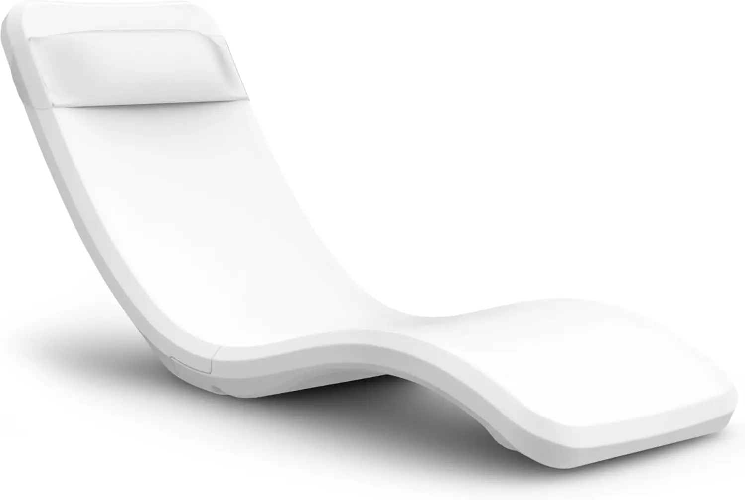 Waterproof Weighted Pool Lounge Chair for Outdoor Relaxation, Durable and Stable Design