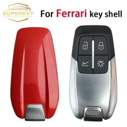 SUPERKEY CS094004 per 2014-2020 Ferrari 458 588 488GTB LaFerrari NO Logo 4 pulsanti Remote Fob Car Key Shell Case Cover