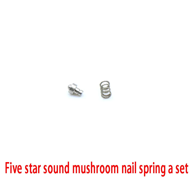 Unloading Alarm Five Star Sound Spring Base Mushroom Nail For Shimano Baitcast Reel Drum Wheel  Repair Modify Accessories