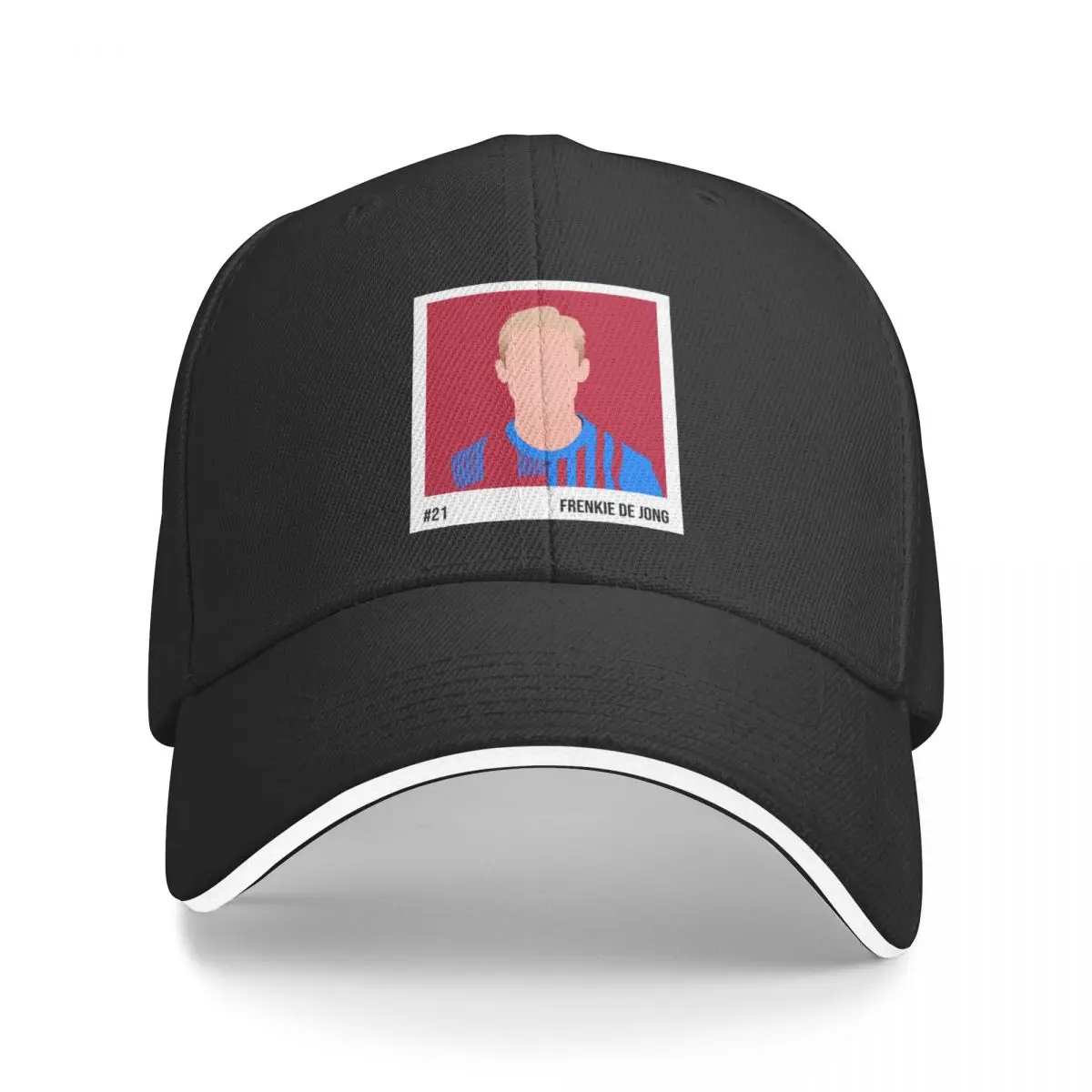 Frenkie de Jong Minimalistic Camera Film Baseball Cap Hood Big Size Hat Horse Hat Boy Child Women's