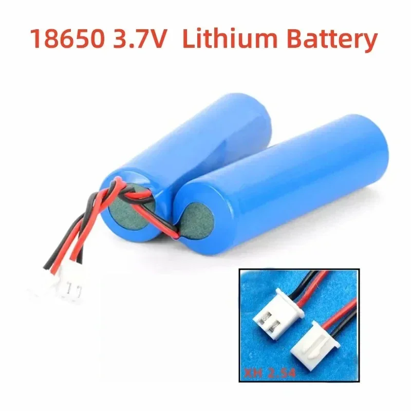 PURFIELD 18650 batería de litio recargable 3,7 V 2000mAh con PCB PH2.0-2P batería para pesca luz LED Altavoz Bluetooth