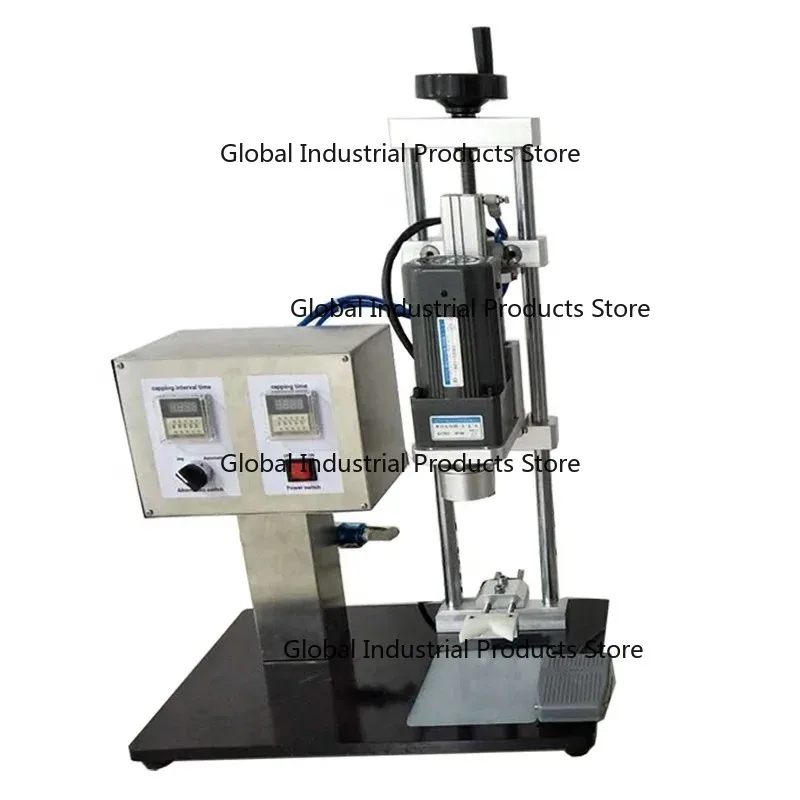 Handheld Manual Capper Portable Kitchen Tool for Peanut Butter Paste Glass Jar Twist-off Lug Capping Machine