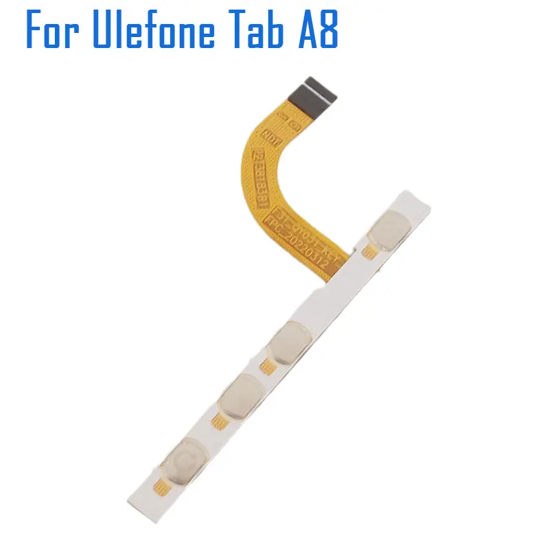 

Original Ulefone Tab A8 Power Volume Buttons Side Cable Flex FPC Side Keys Flex Ribbon Accessories For Ulefone Tab A8 Tablet PC