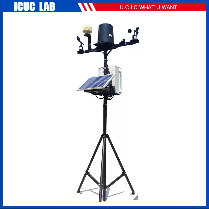 NL-5G Multiparameter Professional Meteorological Wireless Automatic Agricultural Weather Station Waterproof with Solar Energy