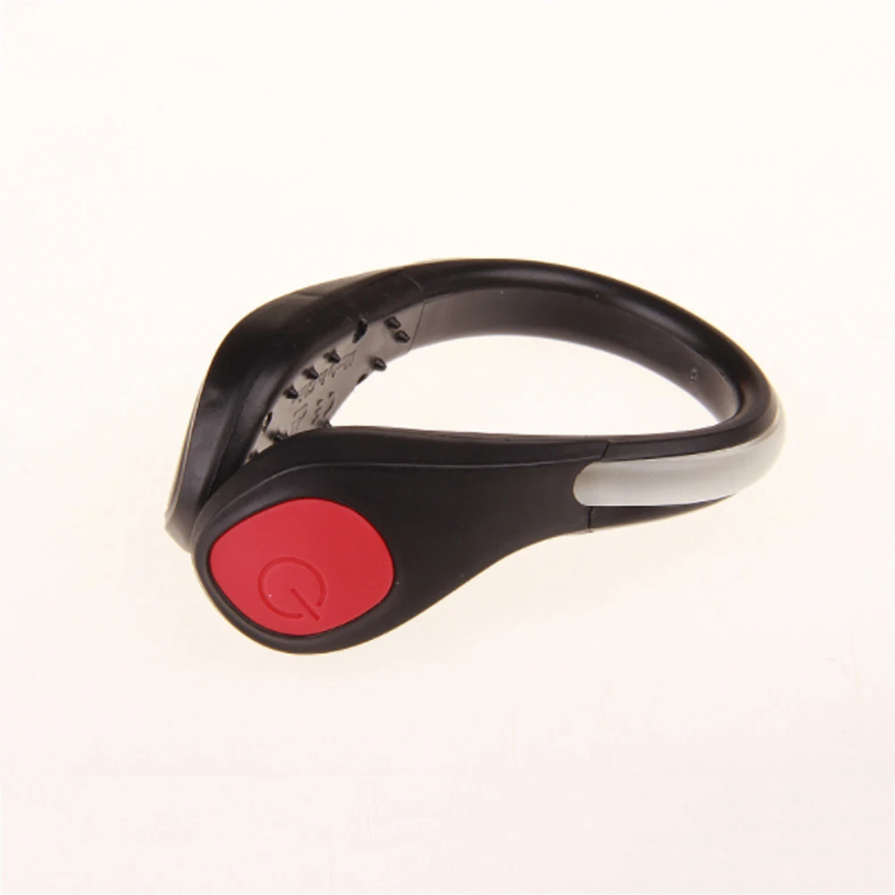 

2 Pcs Night Running Safety Light LED Shoe Clip Lights Walking Gear Clip-on Shoes Clips