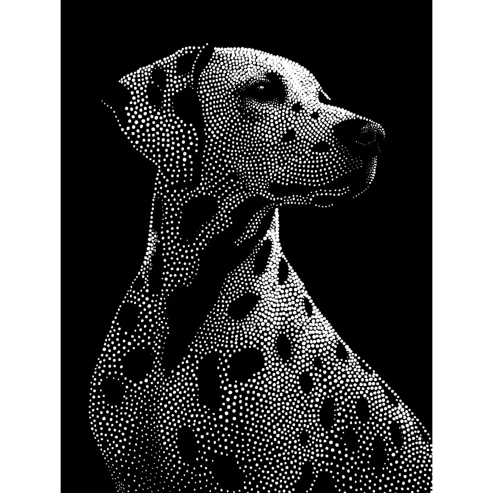 

500/1000/1200/2000 PCS Jigsaw Puzzles Handsome Spotted Dog Animal Family Activity Games for Gameroom Bedroom Home Decor