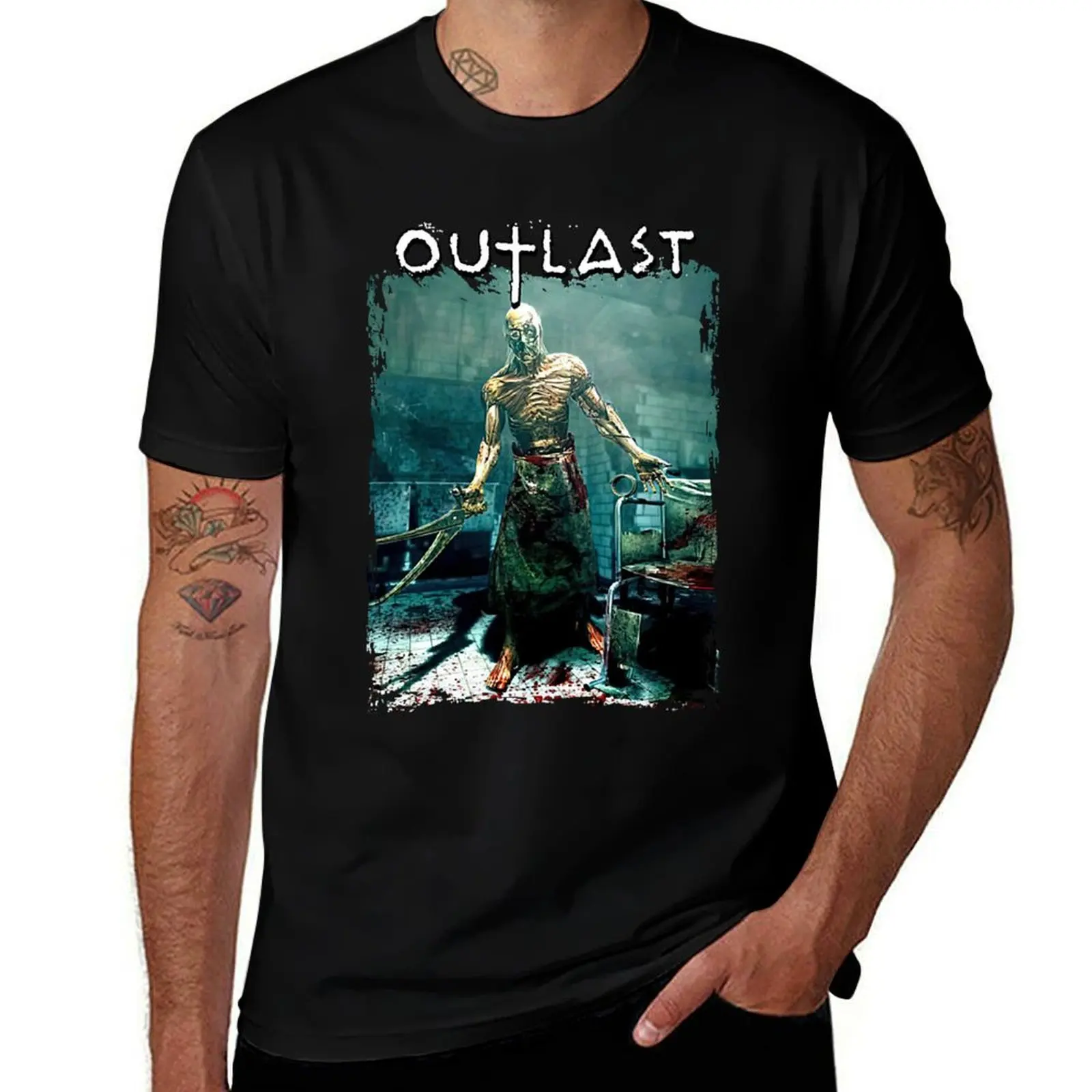 Outlast T-Shirt Casual Pattern Print Tee Shirt T-Shirt
