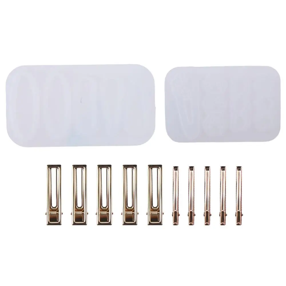 مشابك شعر من الراتنج السيليكوني ، قالب هزاز من الراتنج ، دلاية دبوس شعر بالرمال المتحركة ، x x x air ، 14.6x0.8cm