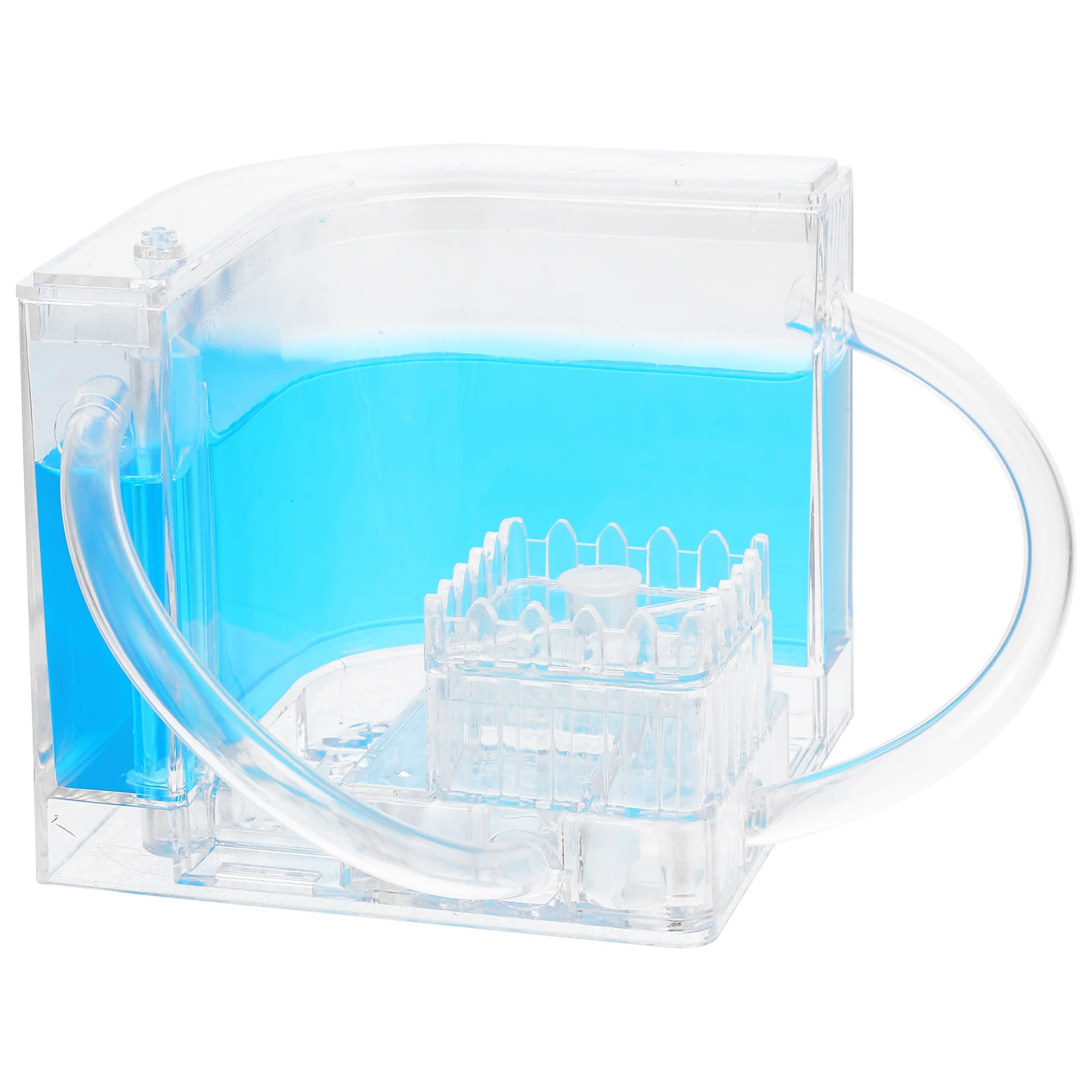 Caja nido de hormiga para niños, castillo de plástico de colonia, juguete educativo, diseño seguro, observación, terrario de Gel de arena, hábitat de insectos para mascotas, 1 ud.