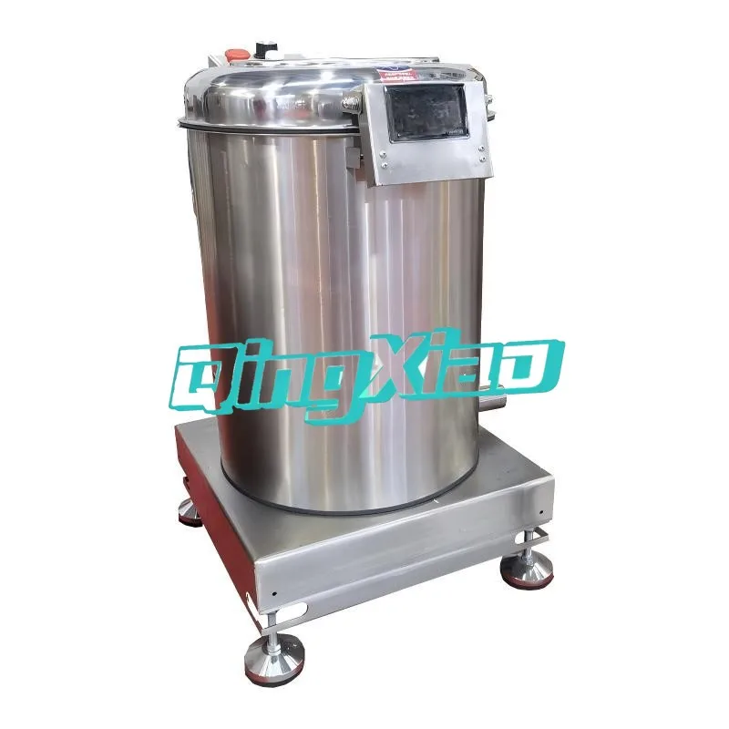 

Commercial Vegetable Dehydrator Food Deoiling Machine Electric Vegetable Spinner For Food Processing Stainless Steel Portable