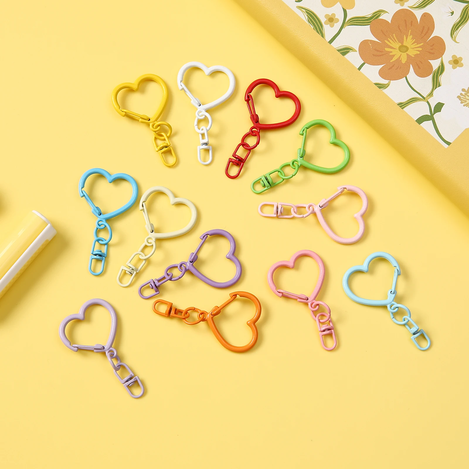 Colorful Heart Shap…