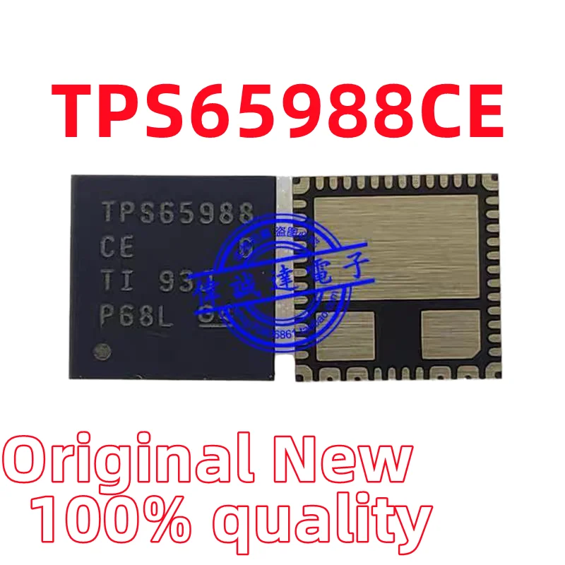 (1piece) 100% New TPS65988CERJTR TPS65988CE TPS65988 TPS65988-CE PTPS65988CE QFN-56 Chipset