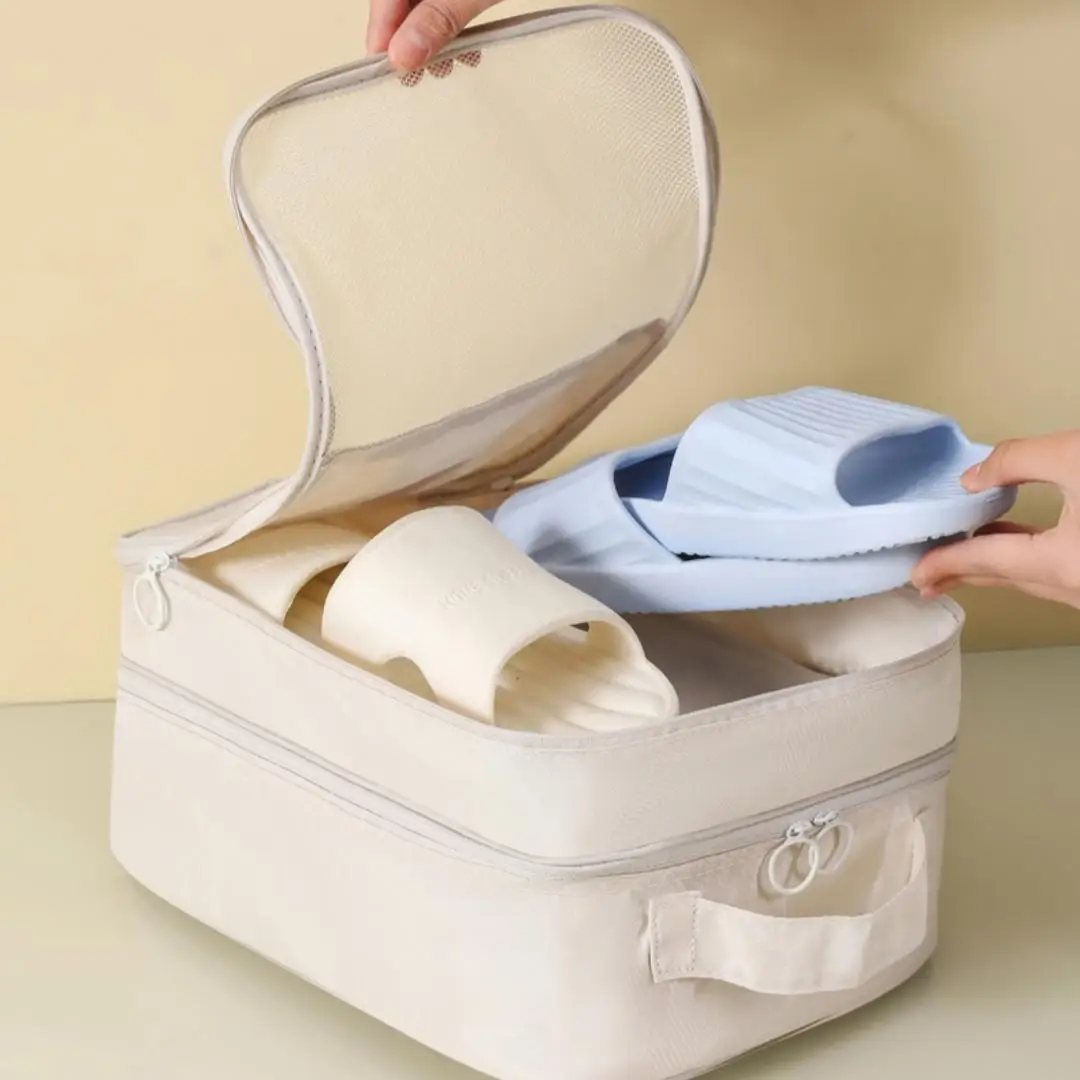 Shoe Bags - Holds 3 Pair of Shoes, Travel Essentials for Flying Carry On Luggage Accessories image 5