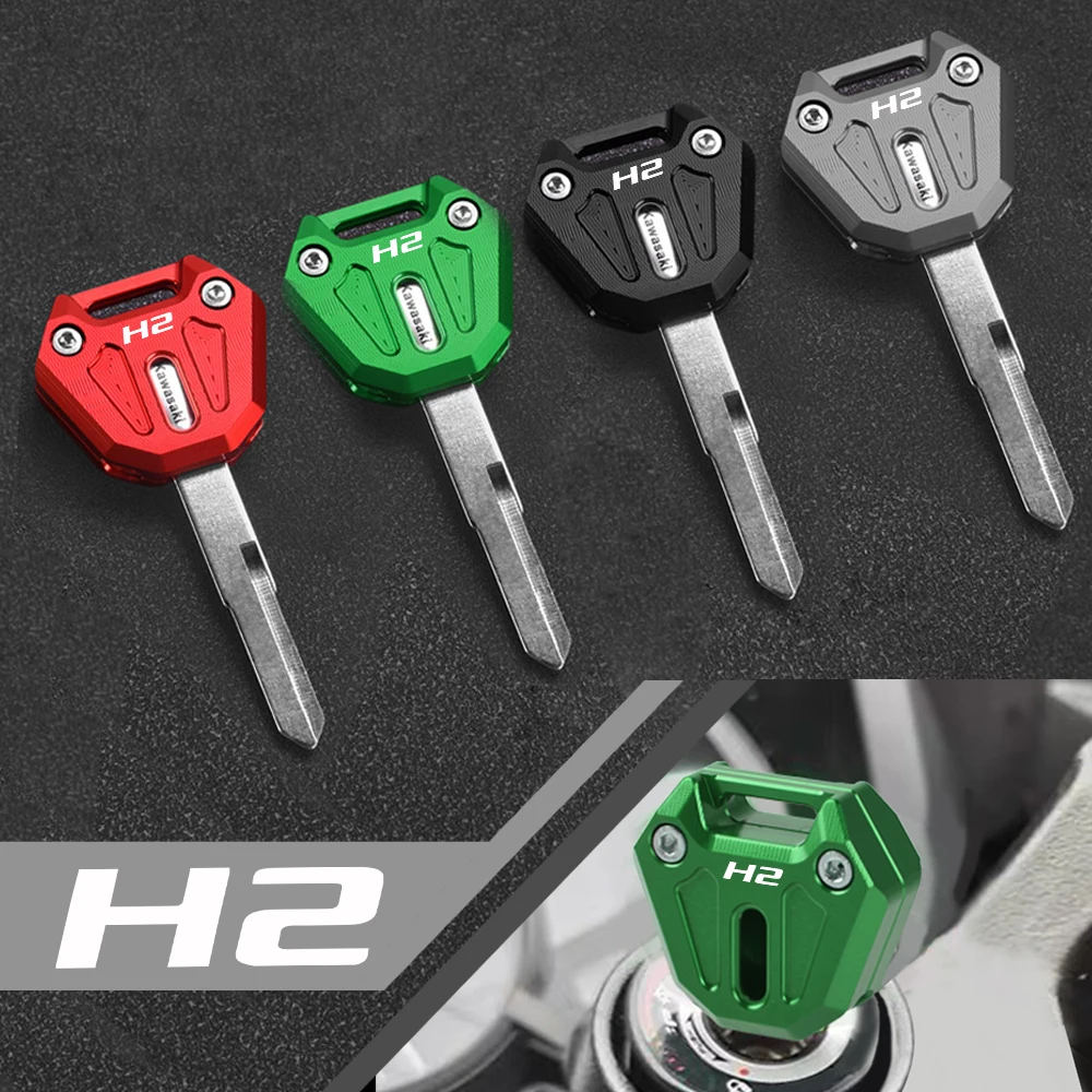 Accessories Key Cover Cap Keys Case Shell Protector For KAWASAKI ninja H2 H-2 2015 2016 2017 2018 2019 2020 2021 2022 2023 2024