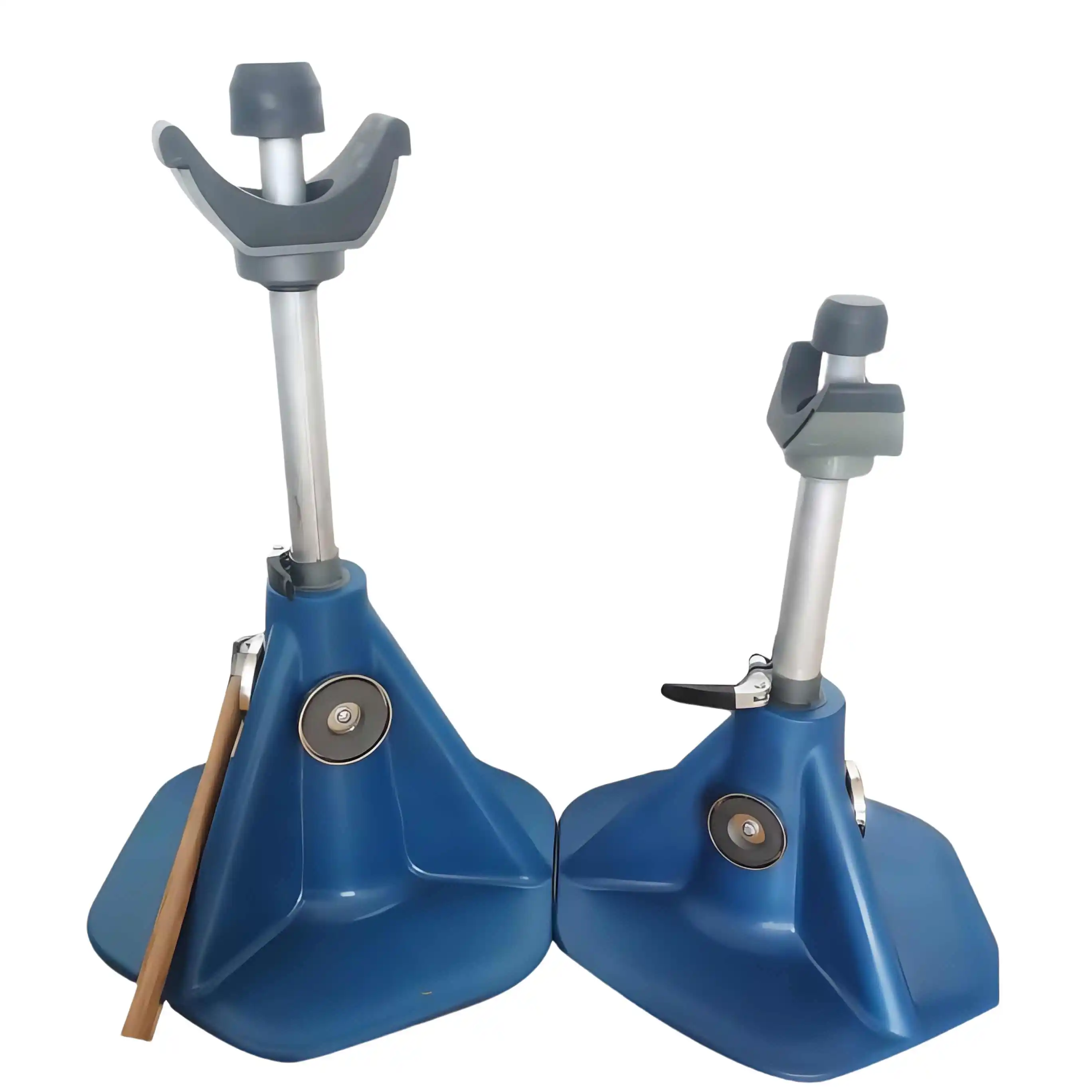 Soporte para Cascos de Caballos con Base y Poste Ajustable, para Trabajos de Herraje, Recorte y Limpieza