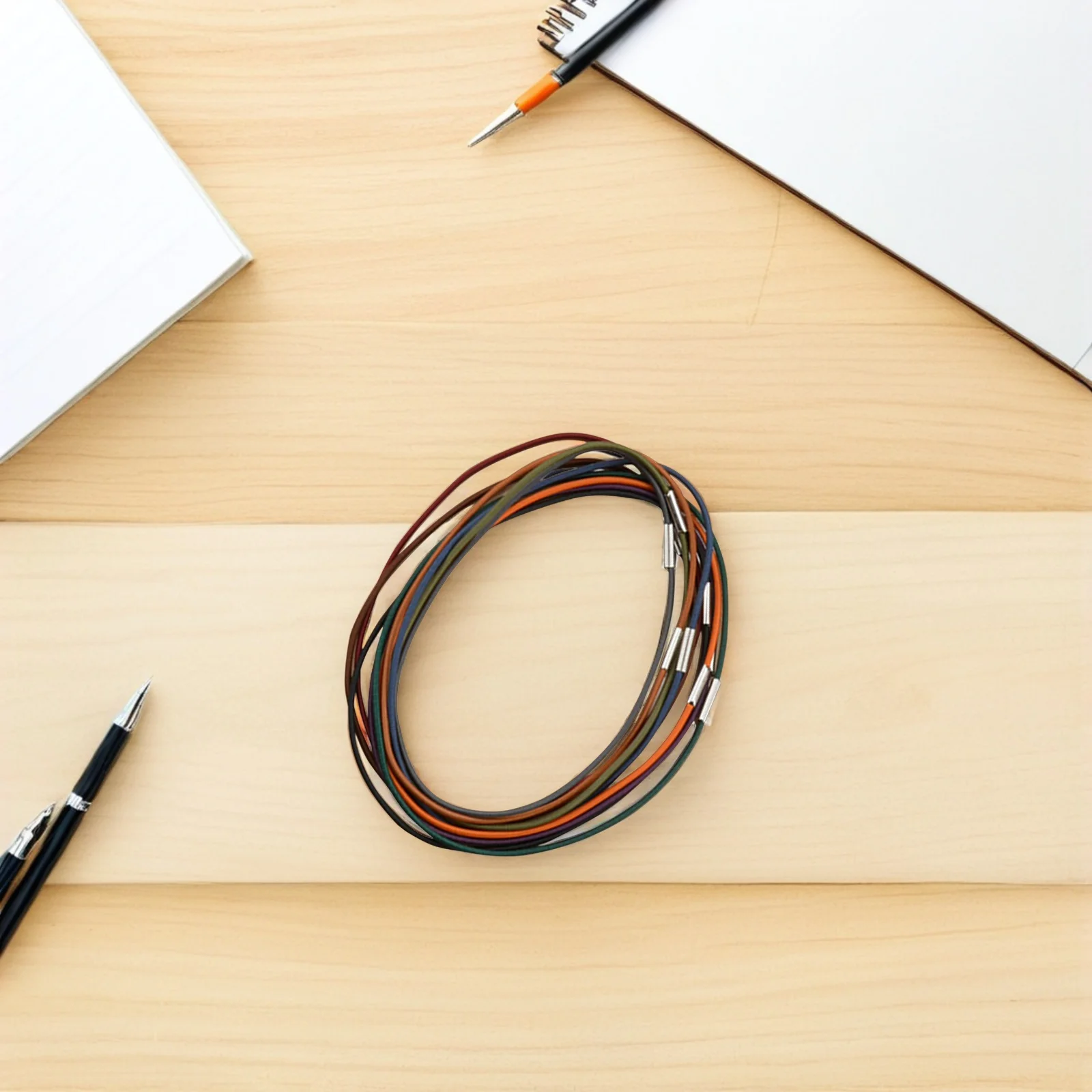 20 قطعة من أربطة الملاحظات المرنة وإكسسوارات السفر وإغلاق آمن لمخططي المجلات وحاملي فرقة دفتر الملاحظات والمذكرات