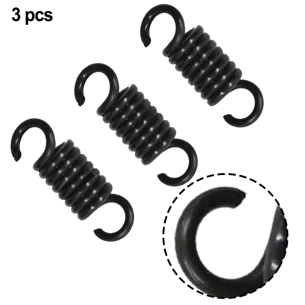 Replacement Clutch As Shown Clutch Spring 3-piece Pack Easy Installation Improved Responsiveness For Chainsaw Repair