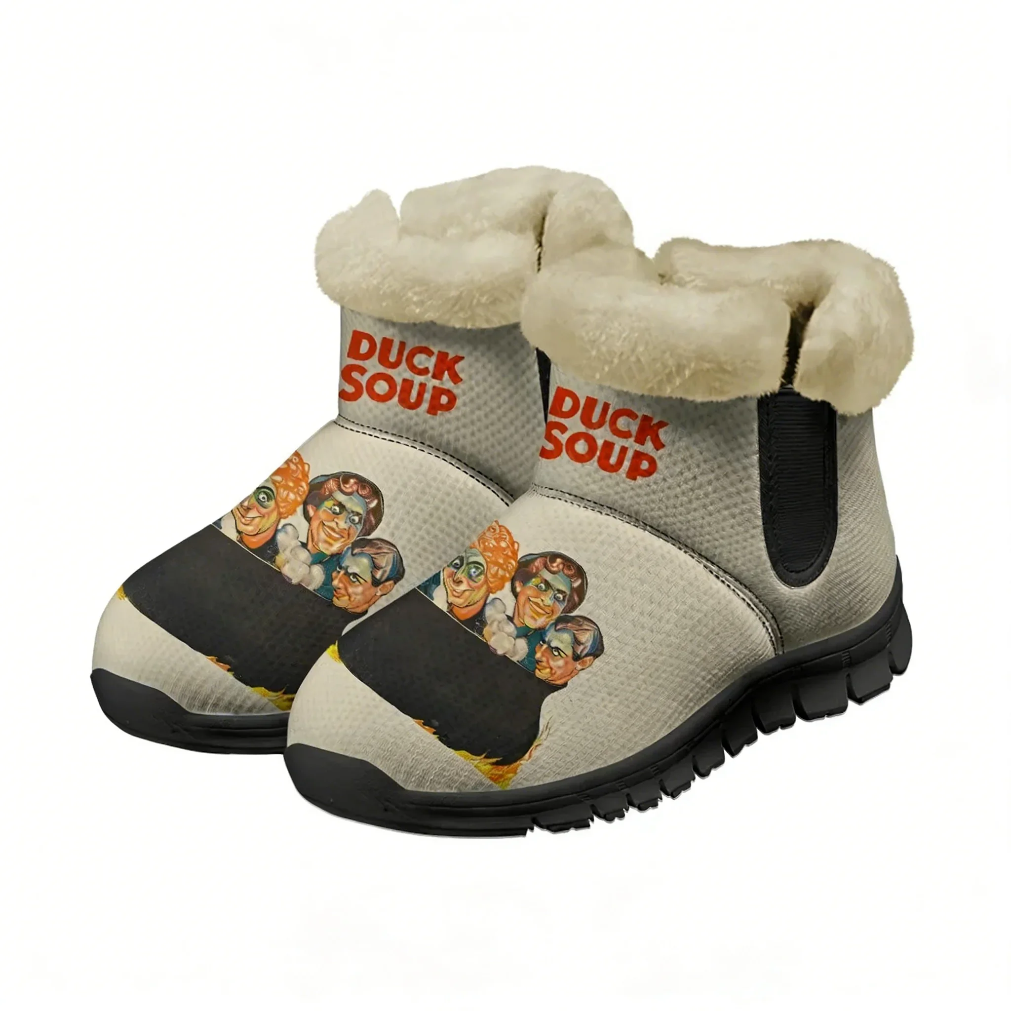 

Утепленные ботинки Duck Soup Snow Boot для мужчин, женщин и подростков, высококачественные персонализированные модные повседневные легкие кроссовки, обувь на заказ