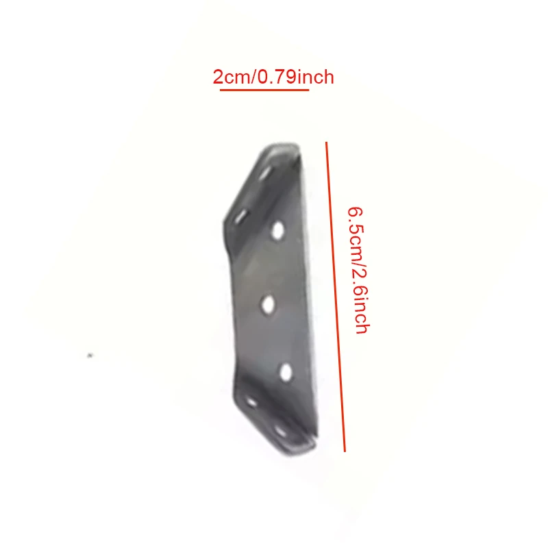 10 PCS Multifunctional Stainless Steel Corner Code with Three Fixed Support Layers, Universal Hanging Code Furniture Connectors image 6