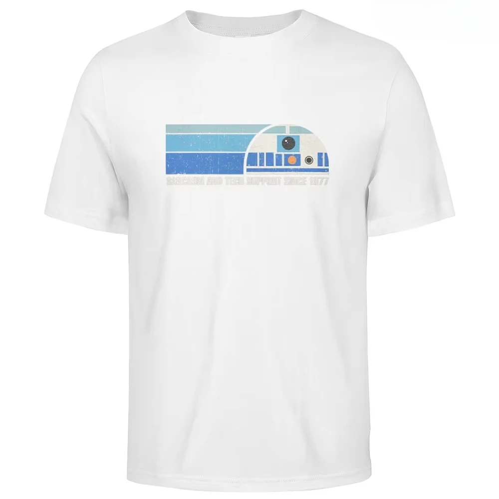 2026 Mens Cotton Providing Sarcasm and Tech Support Since 1977 Graphic T Shirt Street Casual Style Tee for Men and Women