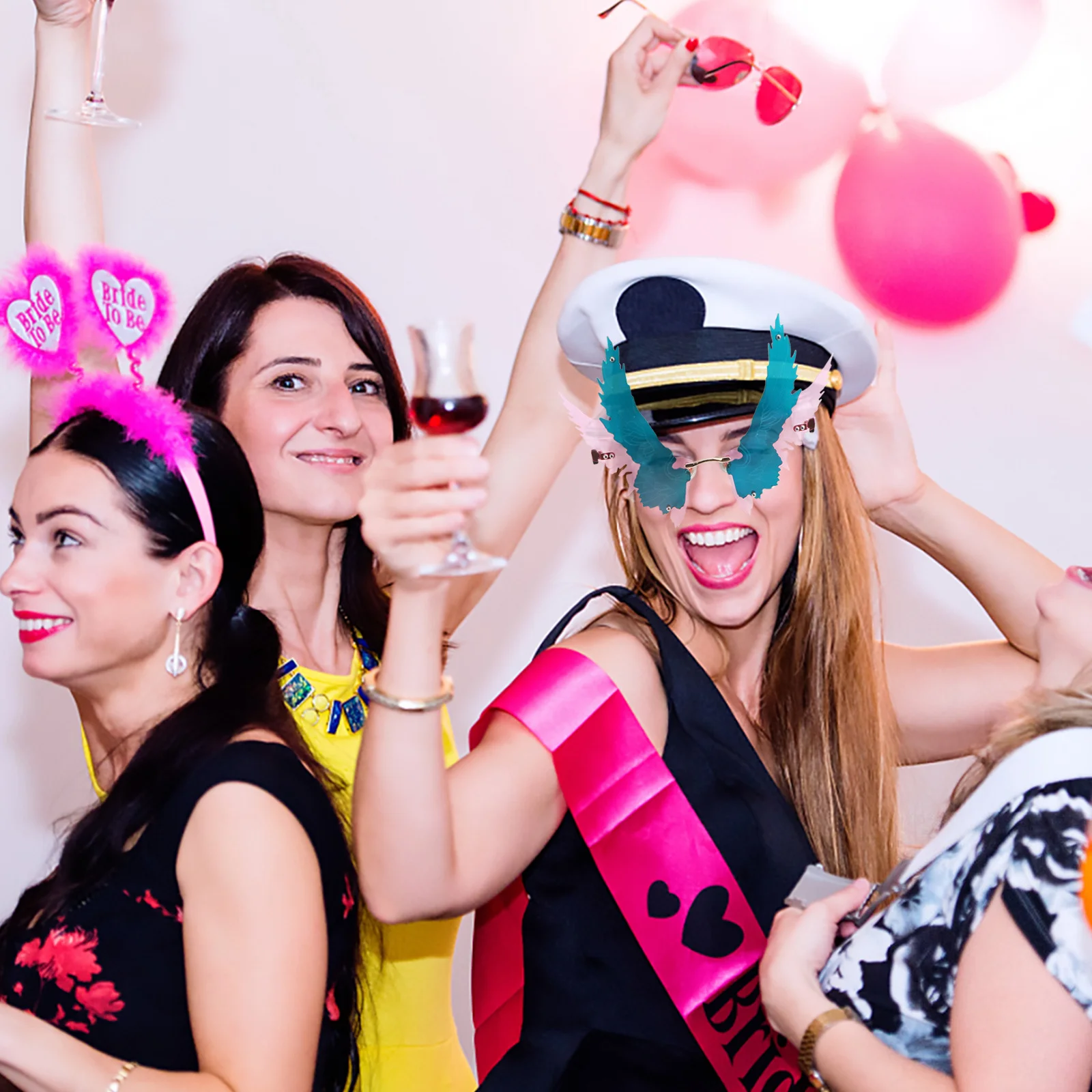 スプレッドウィングサングラスメタルPCフレーム軽量ノベルティパーティー用品コスチューム小道具ハロウィンクリスマスコスプレカーニバル用