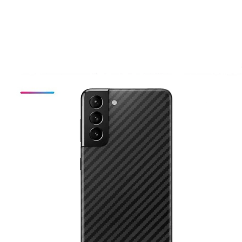 Película protectora 3D de fibra de carbono para Samsung Galaxy Note 20 S20 S21 S22 Ultra A52s 5G A51 A71, Protector de pantalla de cubierta completa trasera, 5 uds.