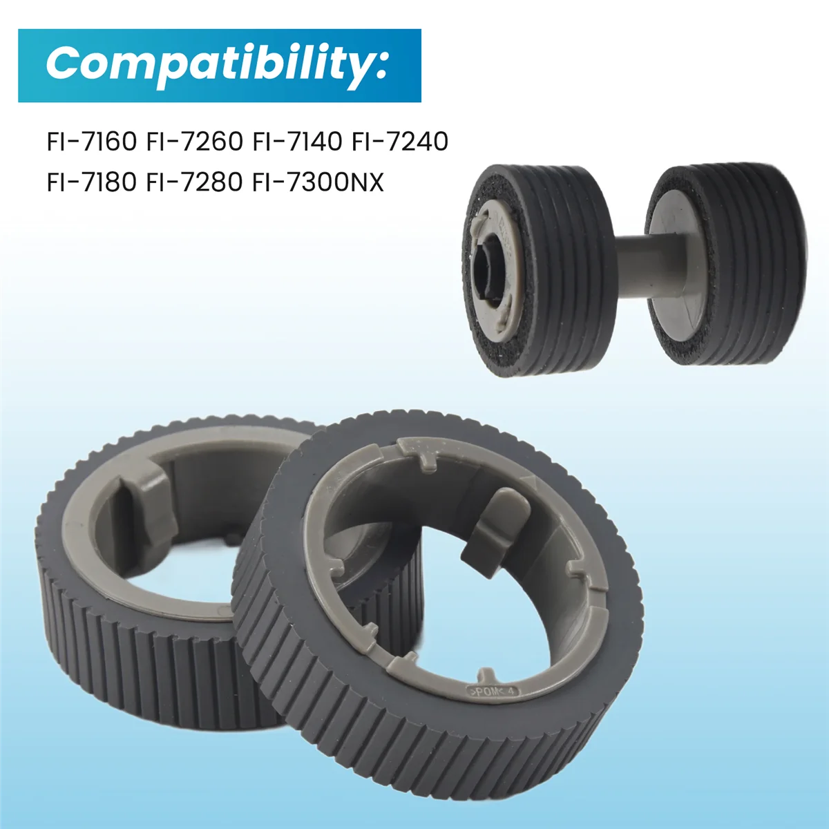 Ensemble de consommables les mieux notés Rouleau de sélection + Rouleau de frein Rouleau de ramassage