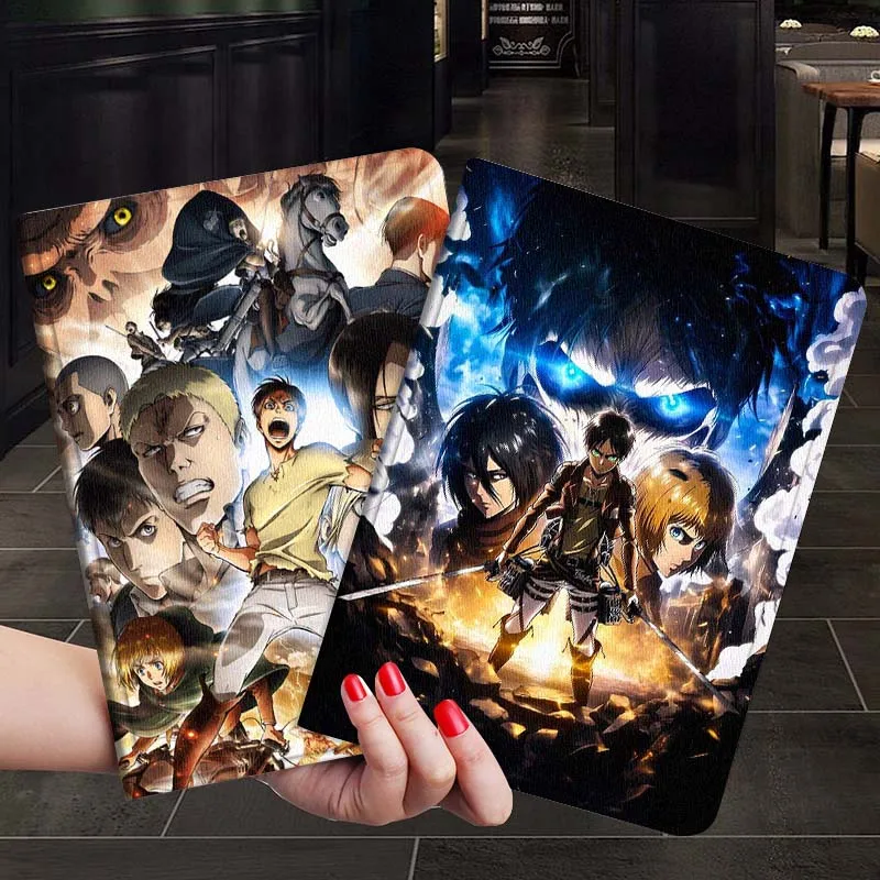 A-Attacks on T-Titans pattern Tablet Case For Samsung Galaxy Tab S7 S8 S9 S10 FE Plus 12.4 13.1 Inch