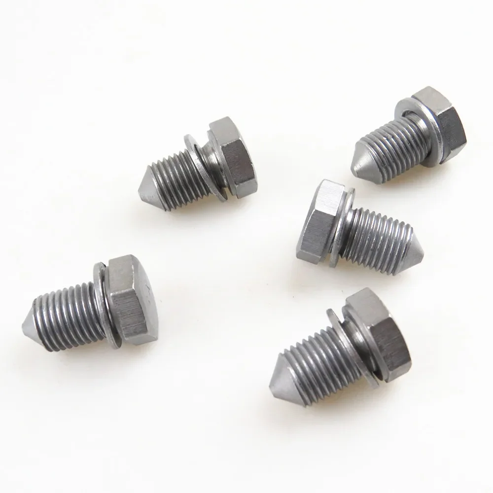 5Pcs Tank Bottom Oil Drain Plug Bolt & Gasket N90813202 N90 813 202 For A3 A4 A6 Q5 Q7 TT VW Beetle Golf Eos Touareg Passat