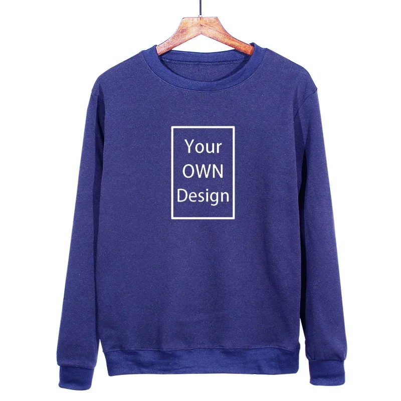 Your OWN Design Brand Logo/Picture Custom Men Women DIY Hoodie Sweatshirts Casual Hoody Clothing 10 Color Loose Fashion New 2023