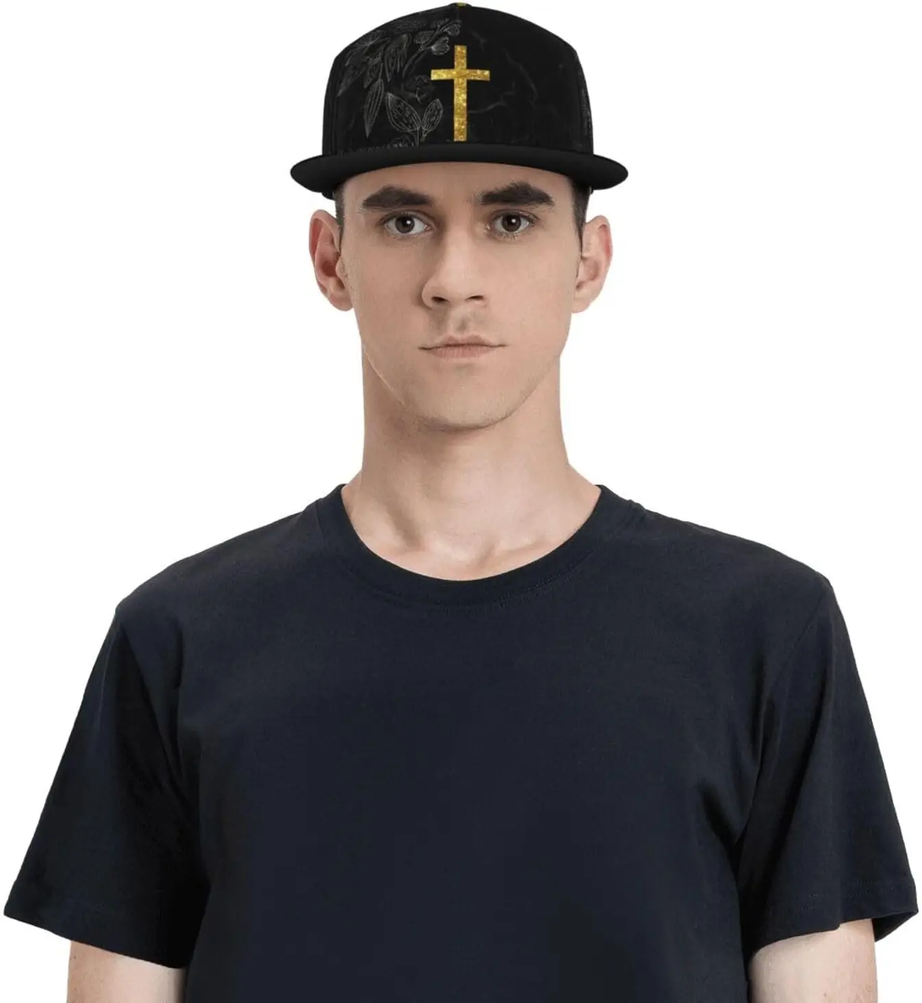 Jesus Cross Baseball Cap Workout Hats with Adjustable Strap for Men & Women Dad Hat Snapback Hat