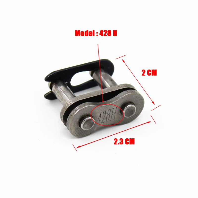 USER-X Motorcycle chain buckle DID 420 428 530 630 428 thickened chain buckle chain lock chain joint Chain quick release