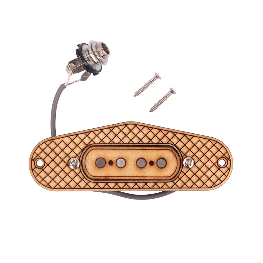 Maple Wood 4-String Humbucker Pickups Precise Design for Cigar Box Guitar Classic Balance Tones Guitar Parts Humbucker - view 6