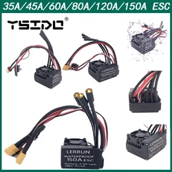 Impermeabile YSIDO ALU Shell LERRUN RC Car 60A 80A 120A 150A ESC per 1/8 1/10 1/12 1/14 motore Brushless RC