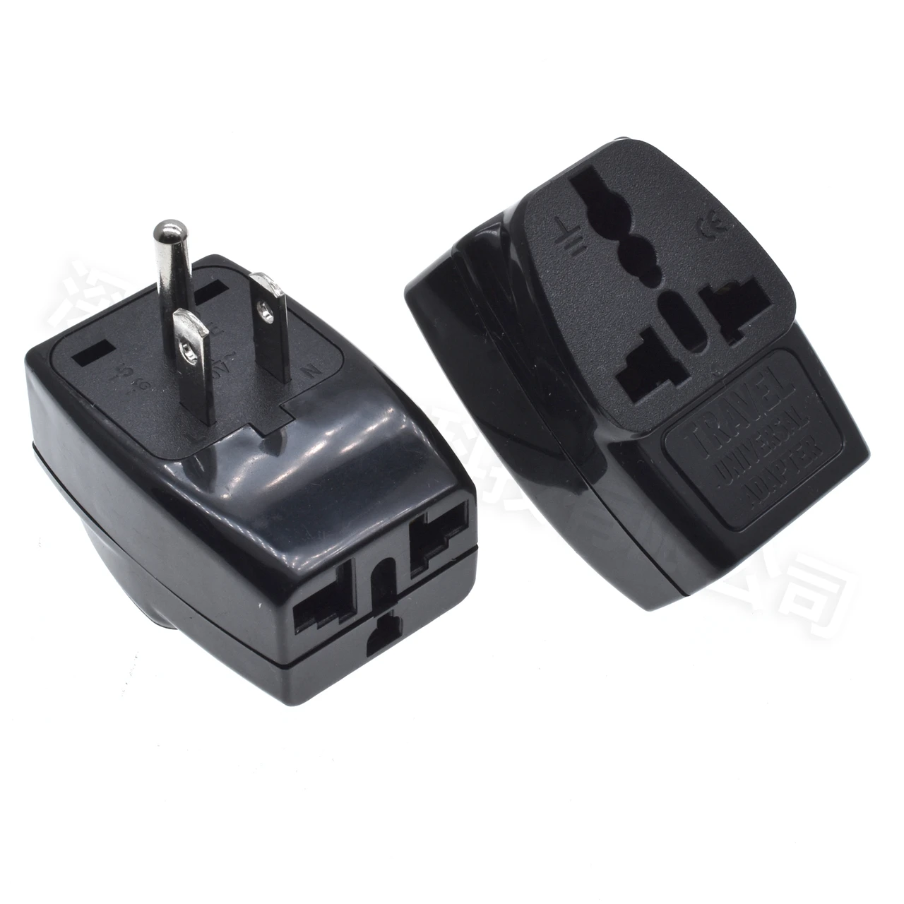 3-into-1 USA Canada Thailand travel adaptor plug universal socket convertor Type-B Japan and Philippines charging converters 10A