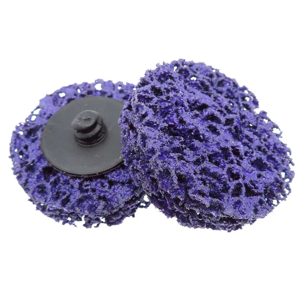 10pcs 50mm Poly Strip Disc Wheel Paint Rust Removal Clean For Angle Grinder and Clean and Remove Paint