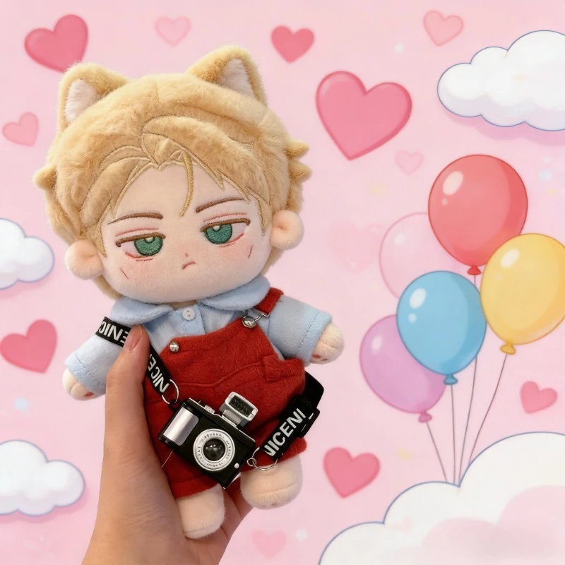 

Плюшевая кукла Нанами Кэнто из аниме Jujutsu Kaisen, 20 см, милая мягкая игрушка из хлопка, подарок для фанатов аниме - кукла без одежды с ушками