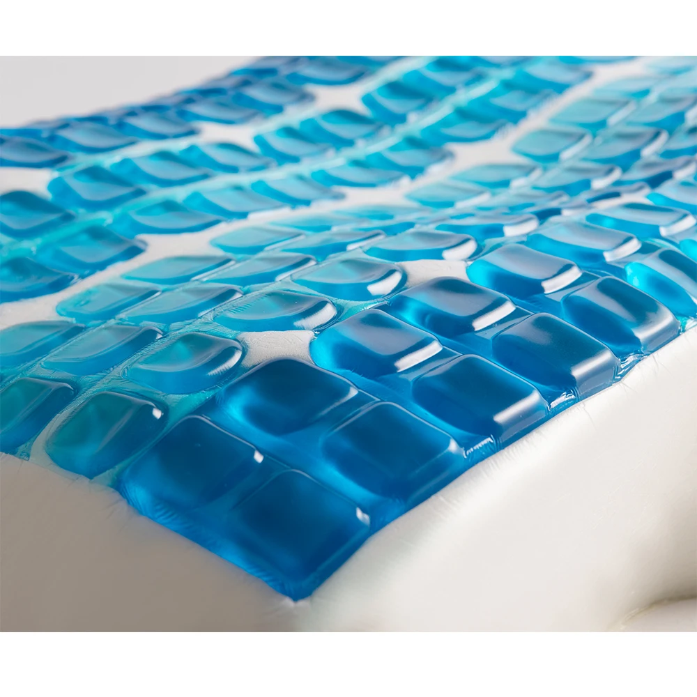 Wholesale Gel Memory Foam Bed - Cooling Pillow Gel recension och pris