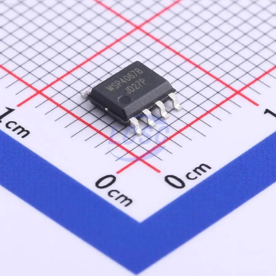 1PCS WSP4067B 40V 6A 25mΩ@10V,6A 2W 1.6V 1 N-Channel + 1 P-Channel SO-8 MOSFETs ROHS