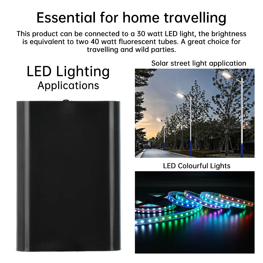 Uscita DC 12V 3 batterie 18650 UPS senza saldatura Scatola banca di potere fai-da-te per telecamera CCTV router WiFi per cellulare