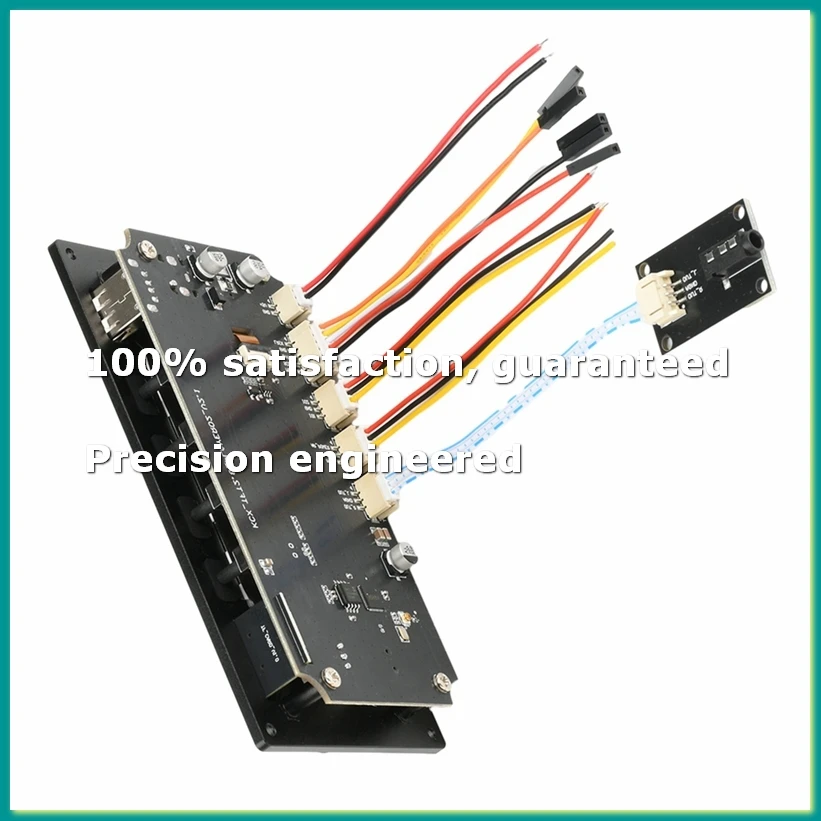 2.8 Inch TFT Color Screen Lossless Audio Decoding Board Module Amplifier Audio Player DC 4.5-5.0V Car FM Radio Module,B-A86Z