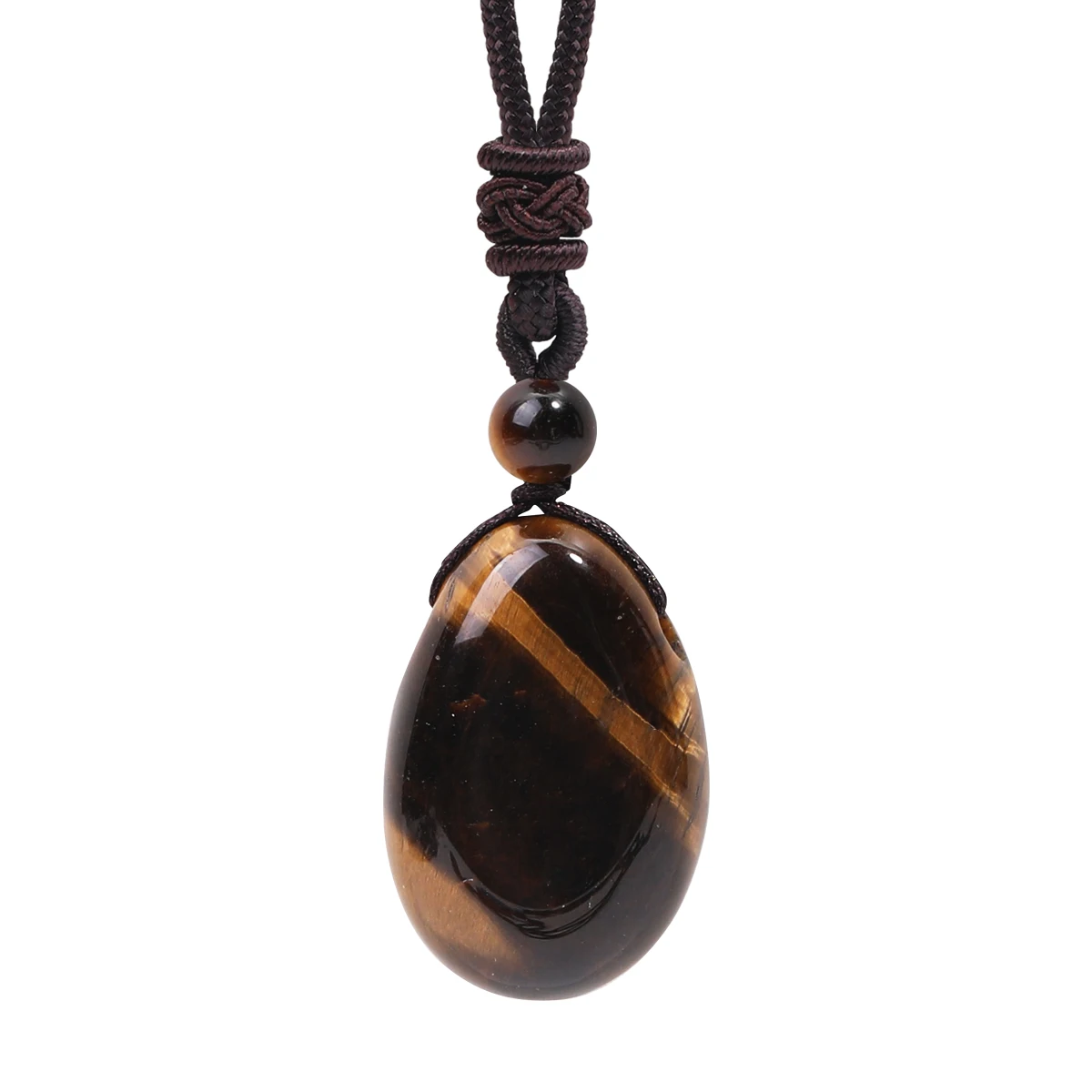 Natürliche Edelstein-Halskettenanhänger aus Amethyst, Rosenquarz und Klarquarz für Männer und Frauen, Gesundheits- und Wohlstands-Schmuck – Detail 13